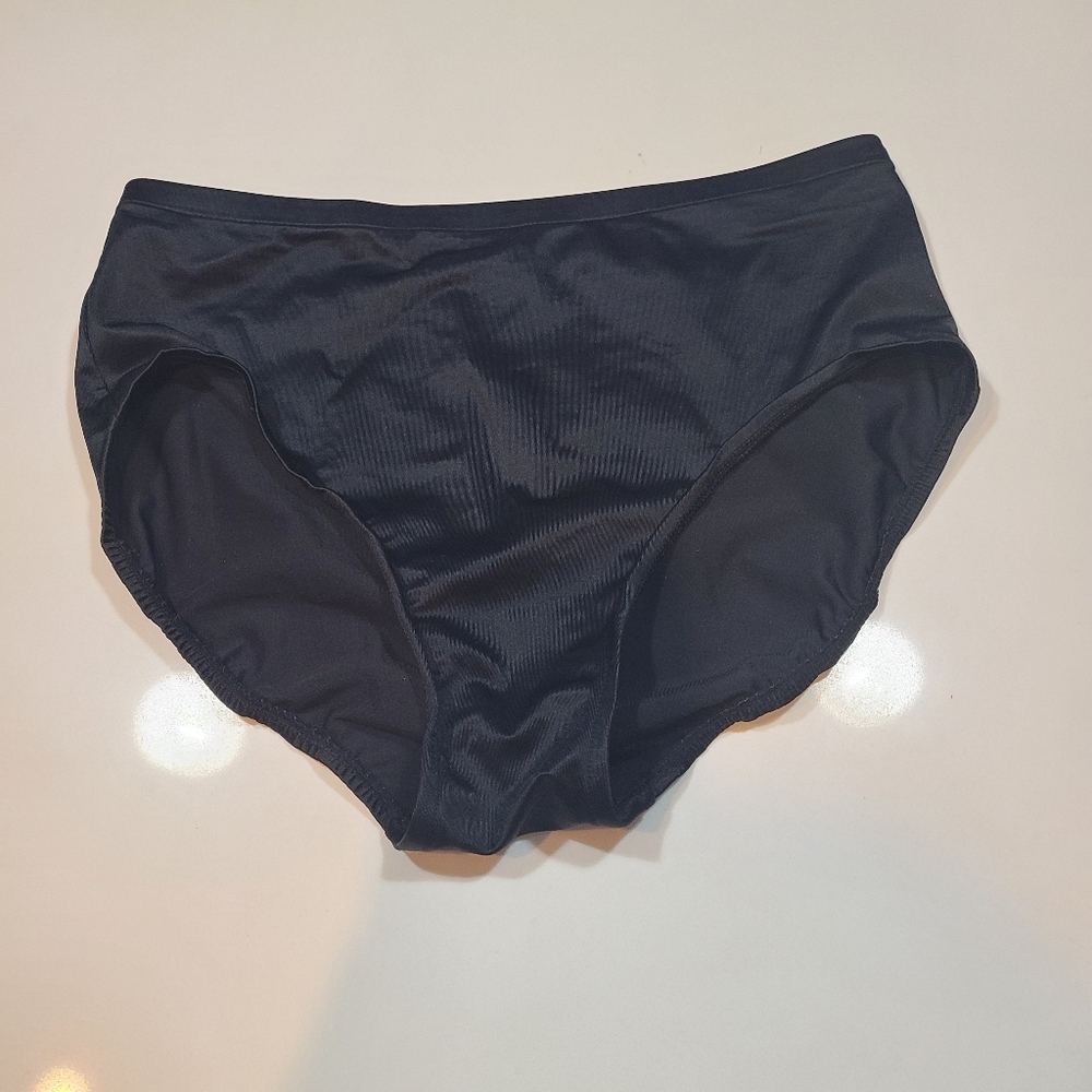 Slimshaper Classic Black Bikini Bottoms in Missy Size 10
